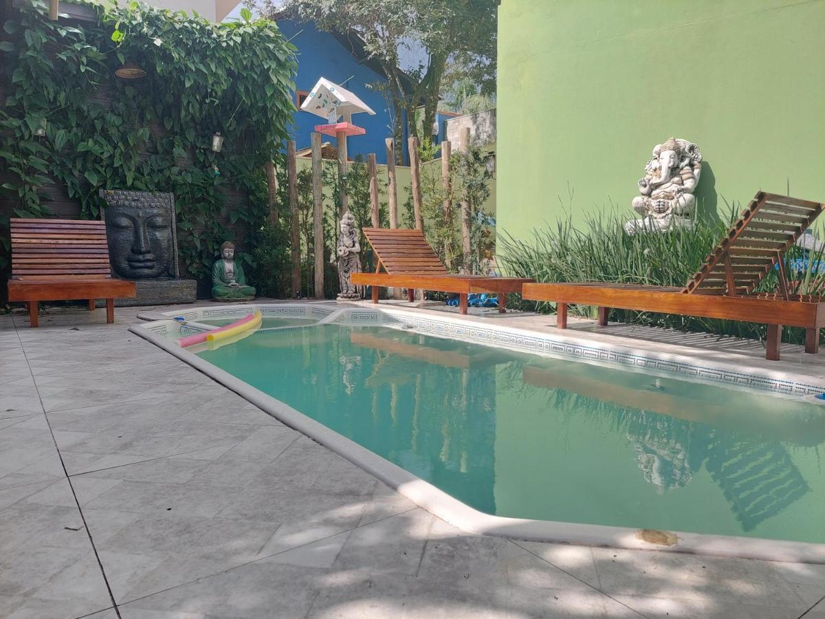 Chale Com Piscina Hotel ฟลอเรียนอโปลิส ภายนอก รูปภาพ