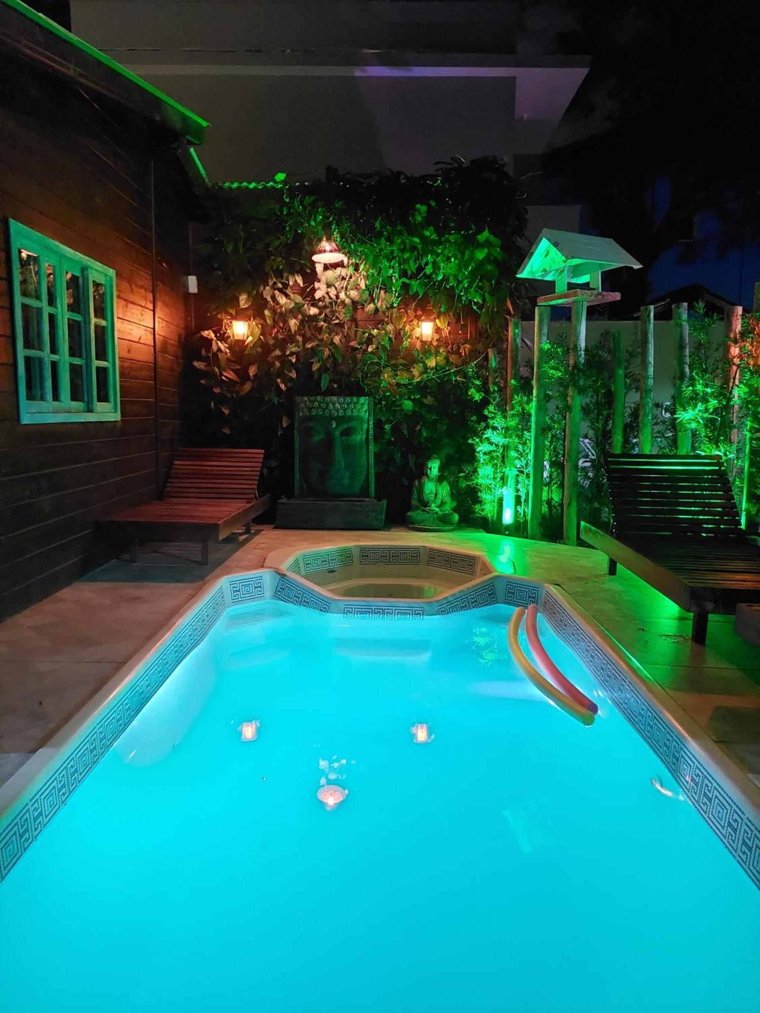 Chale Com Piscina Hotel ฟลอเรียนอโปลิส ภายนอก รูปภาพ